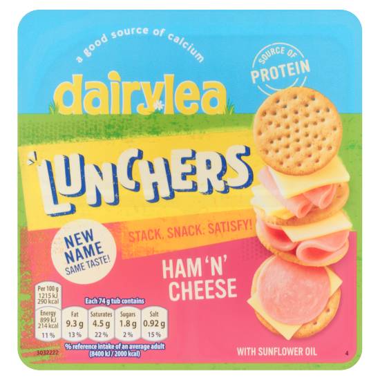 Dairylea Lunchers Ham 'N' Cheese 74g