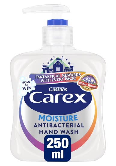 Carex Complete Moisture Antibacterial Hand Wash (250ml)