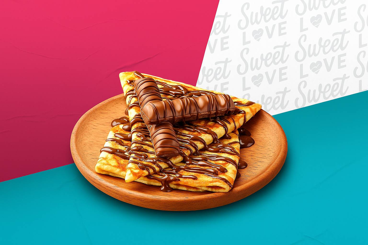 🍫 LOVE'CRÊPE NUTELLA KINDER BUENO – LE CHOC DES ÉMOTIONS