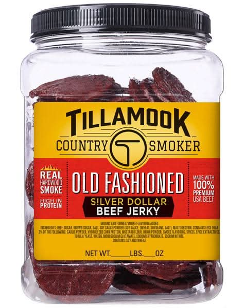 Tillamook Country Smokers Old Fashioned Silver Dollar Beef Jerk (80 ct)