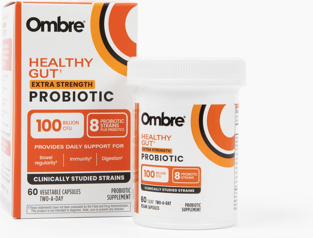 Ombre Healthy Gut+ Probiotic Supplements (60 ct) (60 ct)