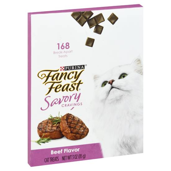 Fancy Feast Savory Cravings Beef Flavor Cat Treats (3 oz)