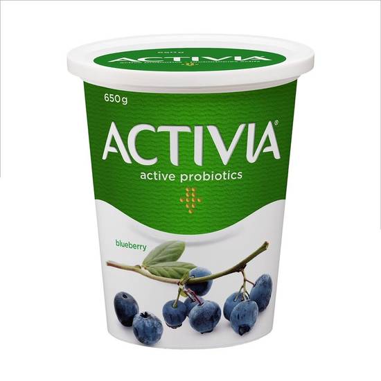 Activia Probiotic Yogurt Blueberry (650 g)