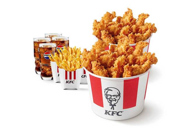 Bucket meal 20 Crispy Tenders Large