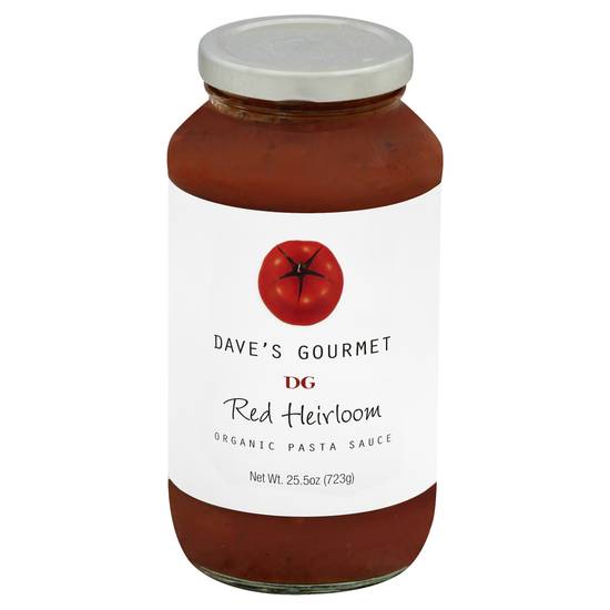 Dave's Gourmet Organic Red Heirloom Pasta Sauce