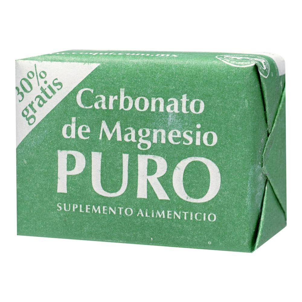 Química coyoacán carbonato de magnesio puro (7 g)