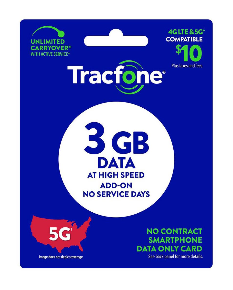 Tracfone Data Card 3 Gb