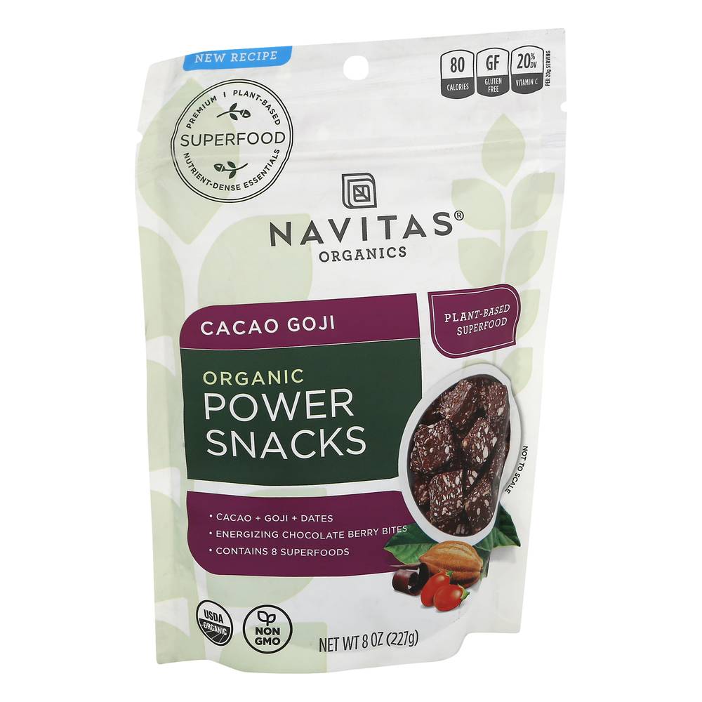 Navitas Organic Cacao Goji Power Snacks (8 oz)