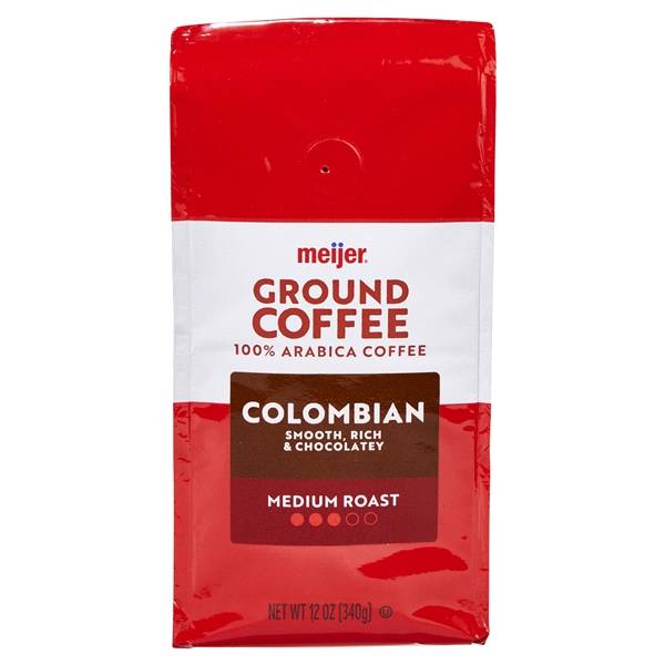 Meijer Medium Roast Colombian Gourmet Ground Coffee (12 oz)