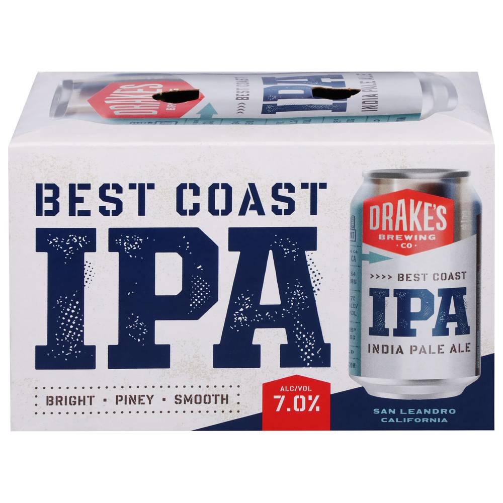 Drake's Best Coast Ipa (6x 12oz cans)