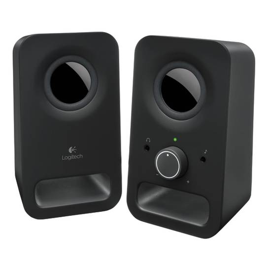 Logitech Multimedia Speakers Z150 With Stereo Sound (black)