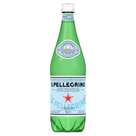 San Pellegrino Sparkling Natural Mineral Water (1L)