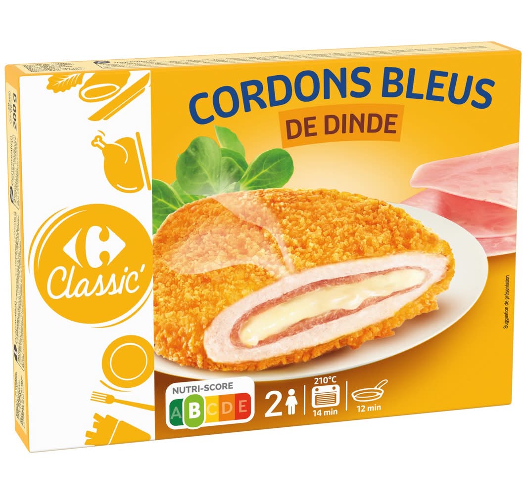 Carrefour - Cordons bleus, dinde (2)