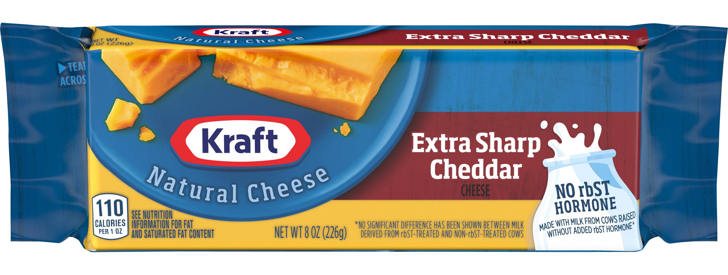 Kraft Extra Sharp Cheddar Cheese (8 oz)