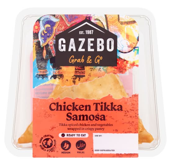 Gazebo Room Grab & Go Chicken Tikka Samosa (100g)