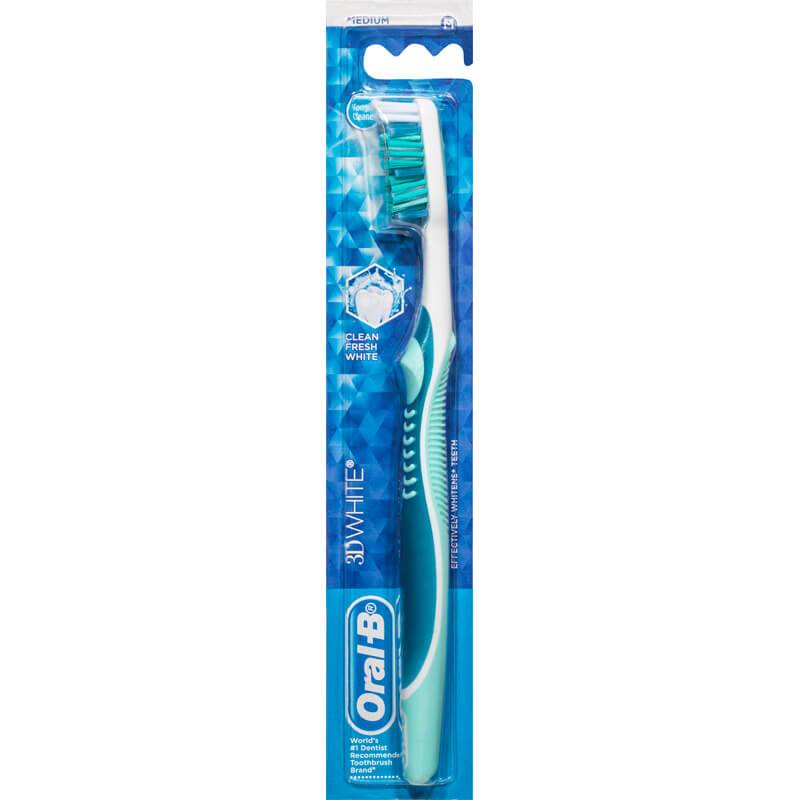 Oral B 3D White Medium Toothbrush