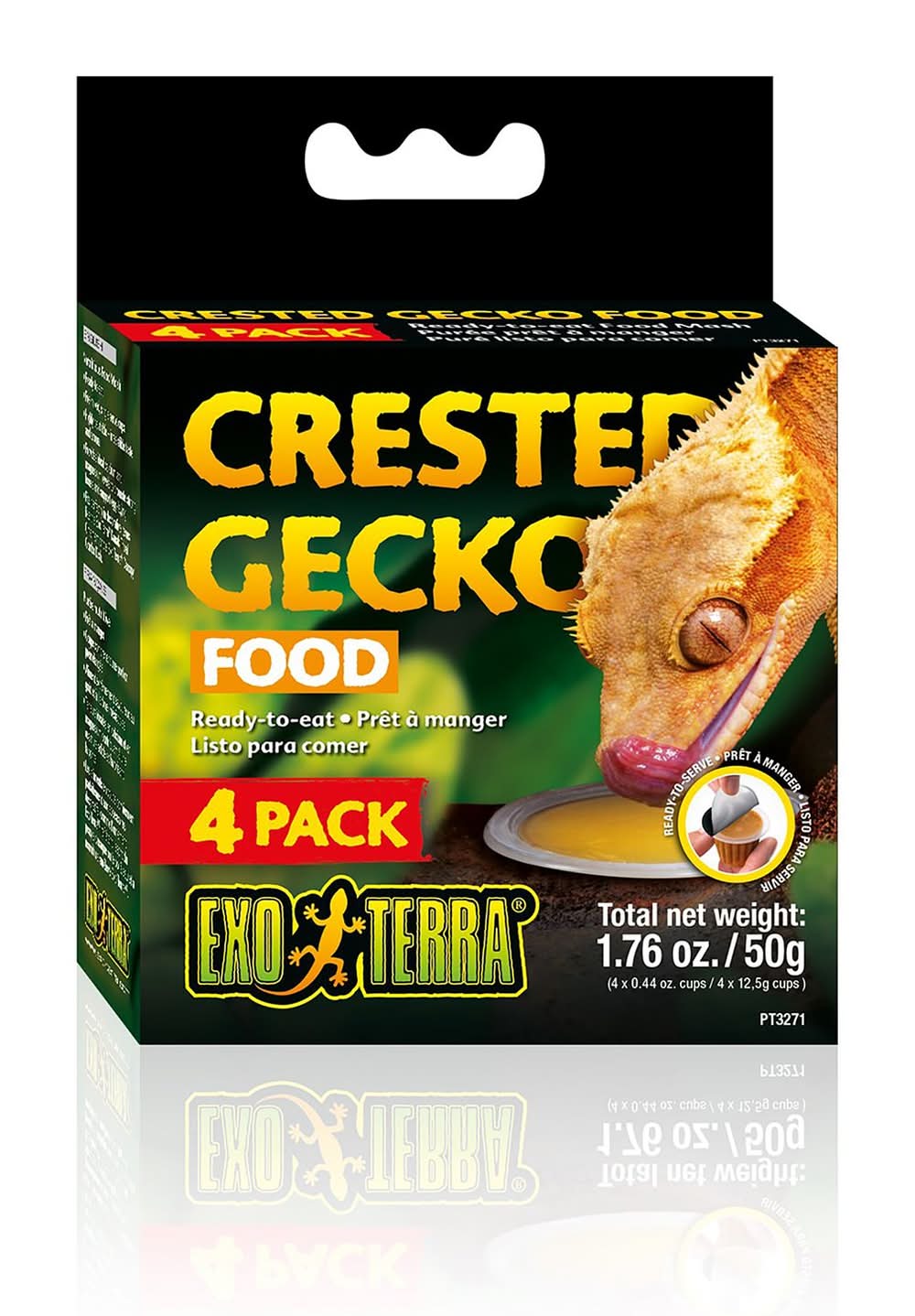 Exo Terra® Crested Gecko Food Cup (Size: 4 Count)