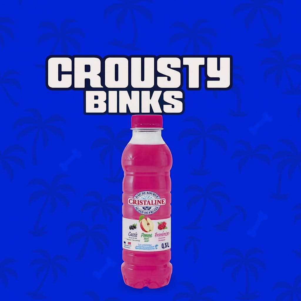 CRISTALINE POMME CASSIS FRAMBOISE