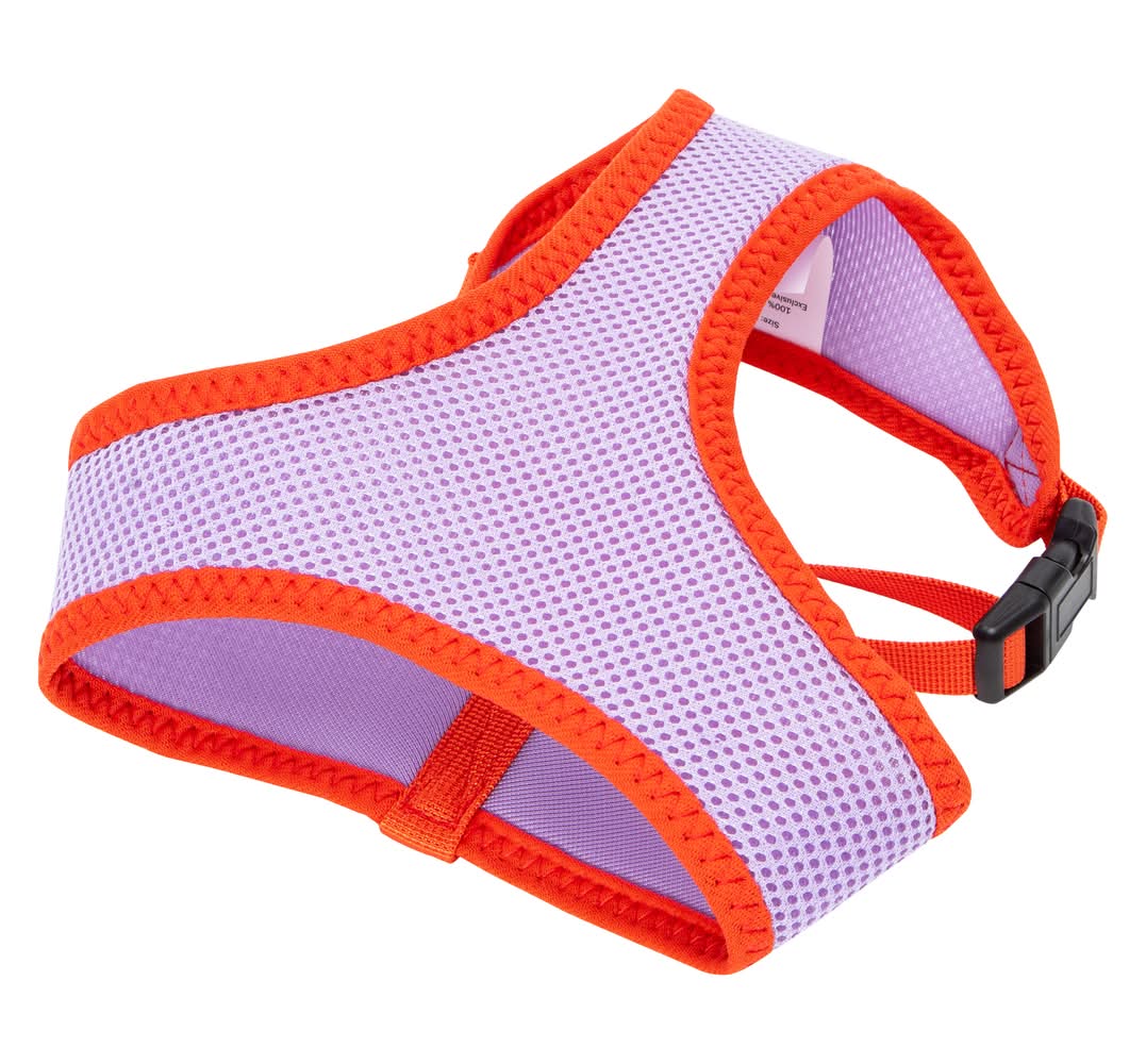 Mesh Pet Harness Medium Purple