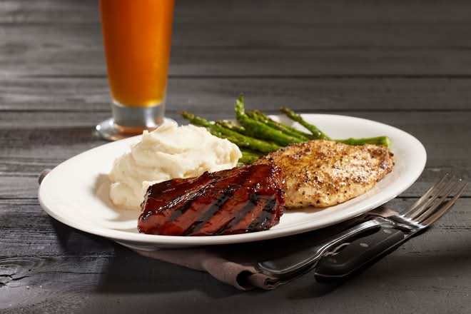 Slow-Roasted Tri-Tip* And Chicken