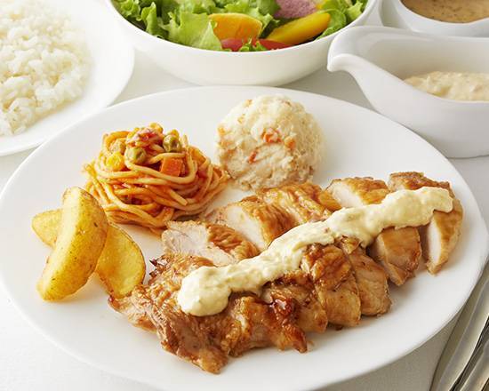 自家製照り焼きチキン弁当 Homemade Teriyaki Chicken Bento Box