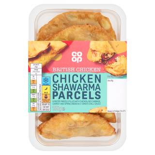 Co-op Chicken Shawarma Parcels 150g