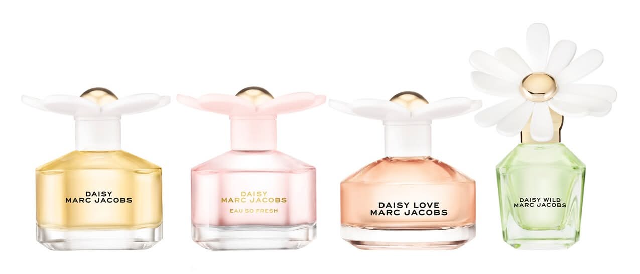 Marc Jacobs Mini Daisy Collection Perfume Sampler Set Delivery