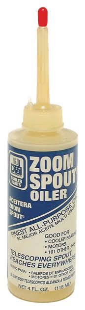 Dial Zoom Spout White Plastic Evaporative Cooler Oil