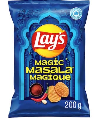 Lay's Ridged Potato Chips, Magic Masala, Magic Masala (200 g)