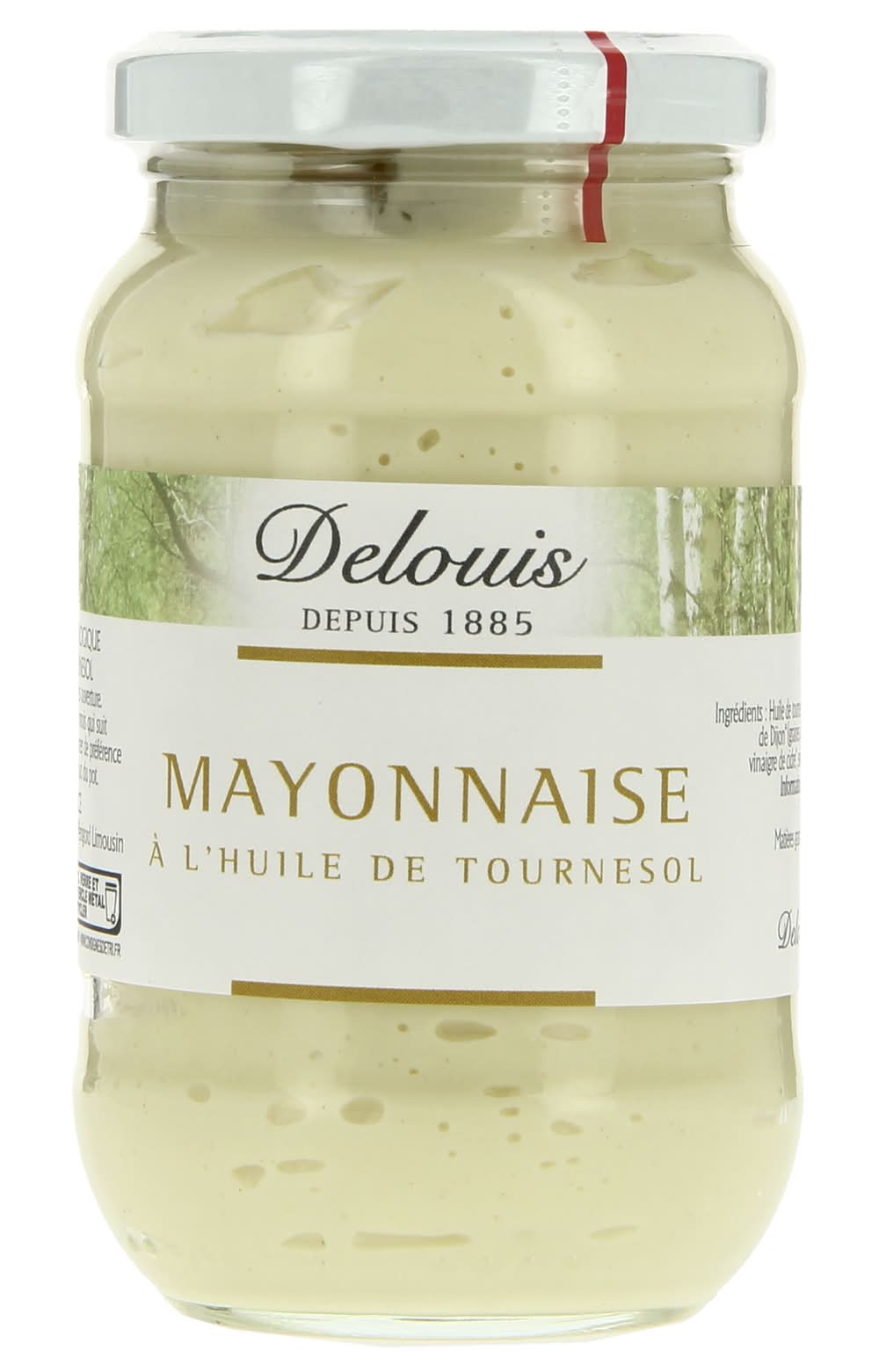 Delouis France - Mayonnaise biologique à l'huile de tournesol (245g)