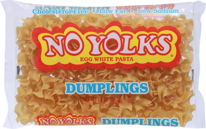 No Yolks Enriched Egg White Pasta Dumplings