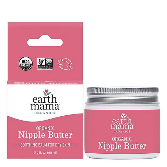 Earth Mama 2 oz. Organic Natural Nipple Butter