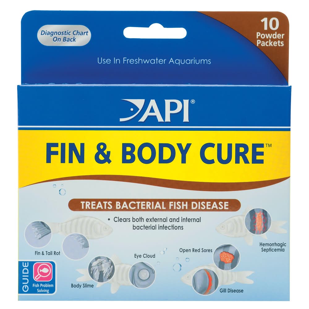 API® FIN & BODY CURE POWDER for Aquarium Fish Health