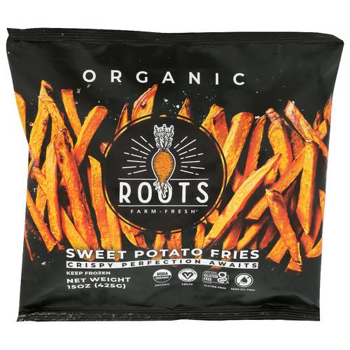 Roots Farm Fresh Organic Sweet Potato Fries