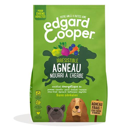 Edgard Cooper - Croquettes naturelles sans cérérales agneau frais