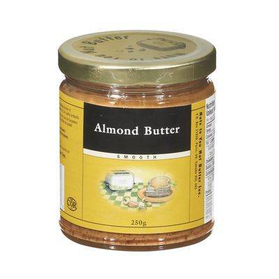 Nuts to you beurre d'amande onctueux (250 g) - smooth almond butter (250 g)