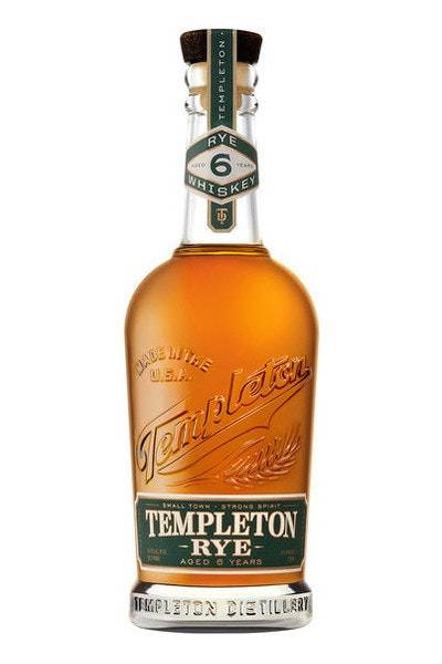 Templeton Rye Aged 6 Years the Good Stuff Whiskey (750 ml)