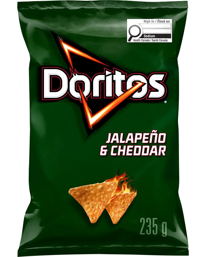 Doritos chips tortillas - tortilla chips (jalapeño & cheddar)