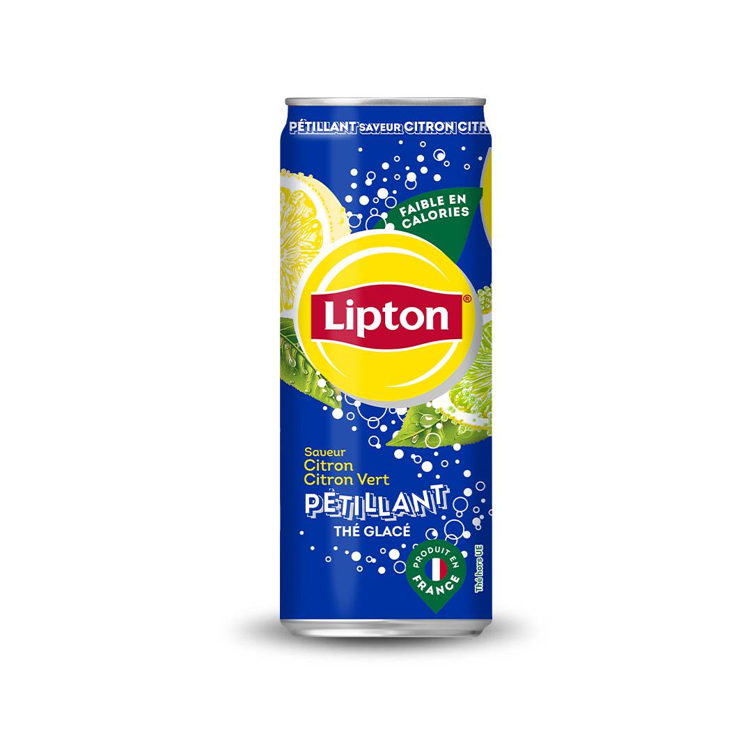 Lipton® Pétillant Citron Citron Vert