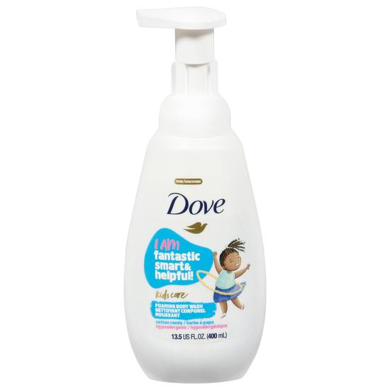 Dove Kids Care Cotton Candy Foaming Body Wash
