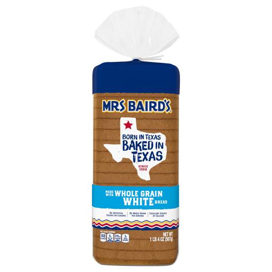Mrs Baird's Whole Grain White Bread