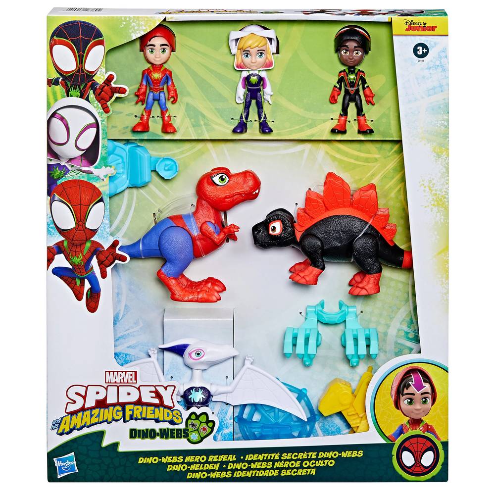 Marvel Spidey And His Amazing Friends Dino-Webs Hero Reveal