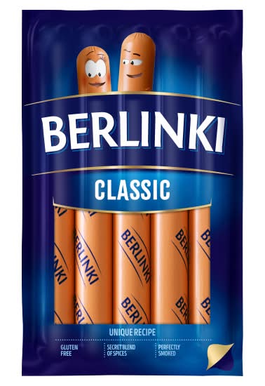 Morliny Berlinki Classic Hotdogs (250g)