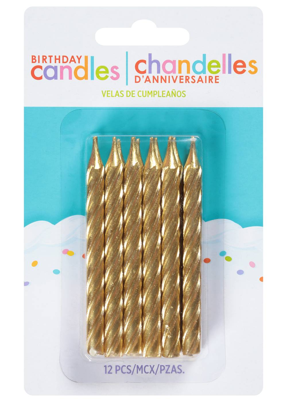Amscan Spiral Birthday Candles (12 ct)