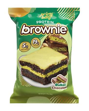 Prime Bites® Dubai Chocolate Protein Brownie 2.2oz