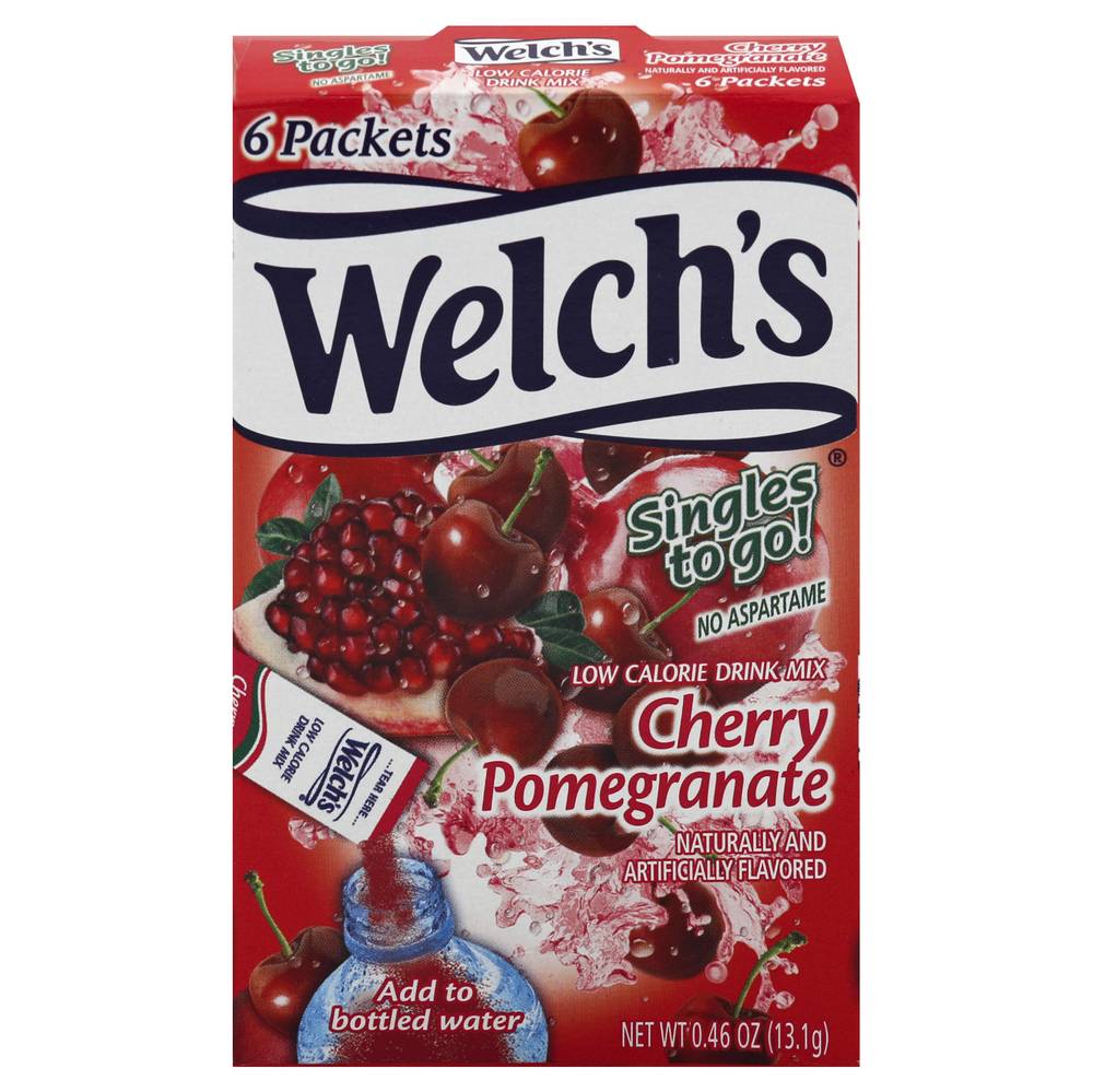 Welch's Cherry Pomegranate Low Calorie Drink Mix (6 packets)