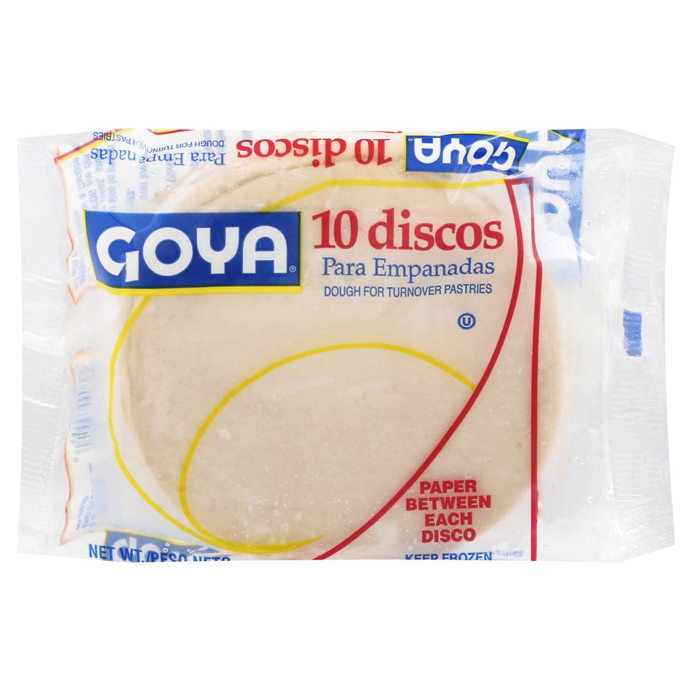 Goya Dough For Turnover Pastries (14 oz, 10 ct)