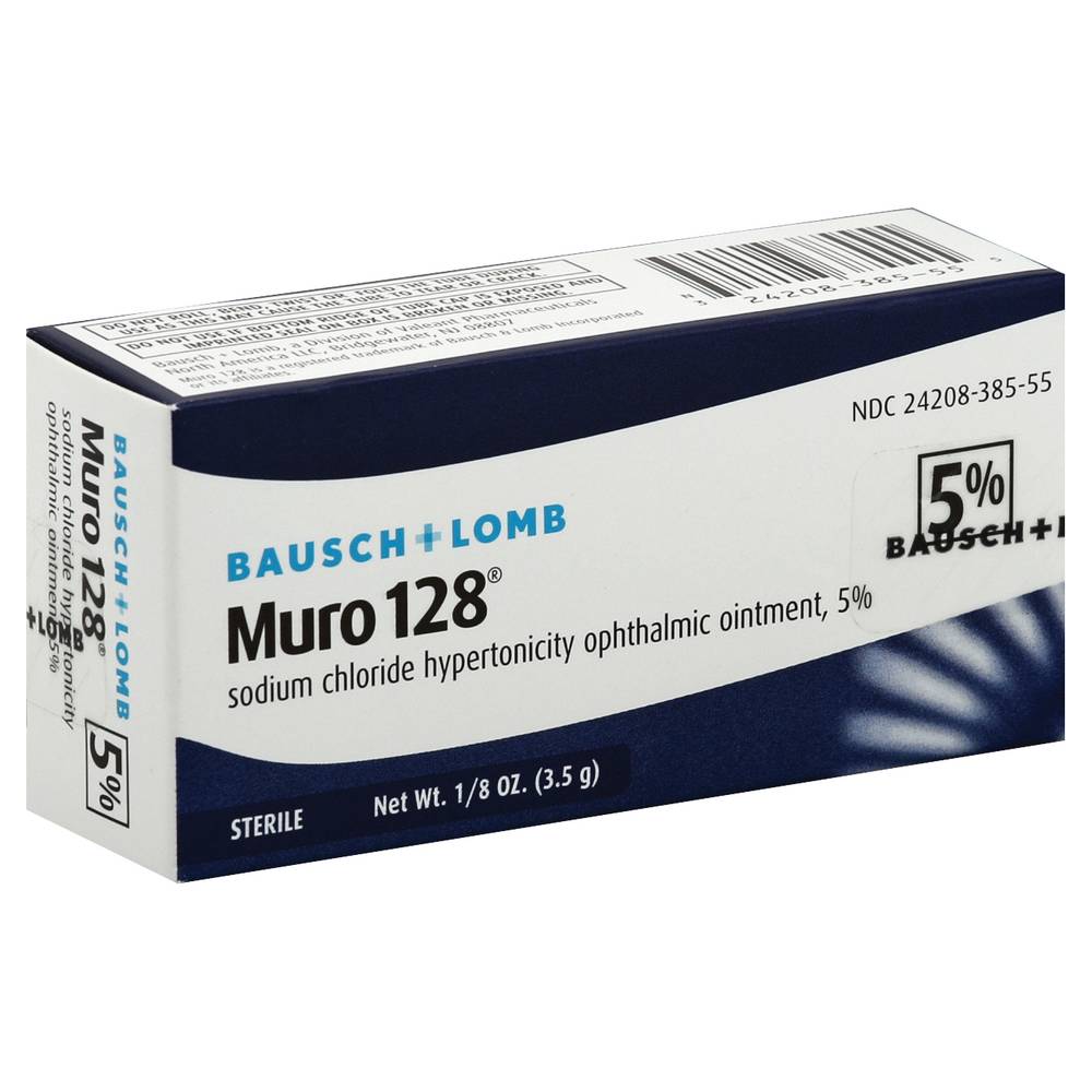 Bausch & Lomb Ophthalmic Ointment Muro 128