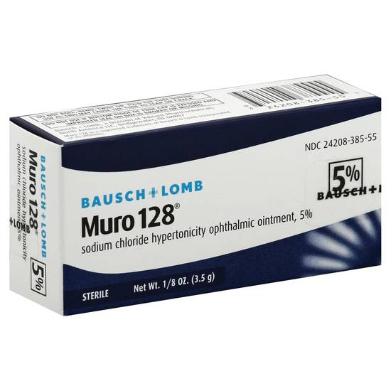 Bausch & Lomb Opthalmic Ointment Muro 128