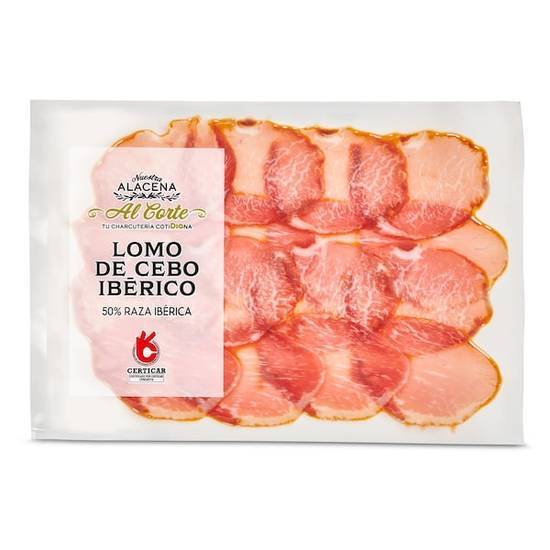 Lomo de cebo ibérico 50% Nuestra Alacena bandeja 80 g